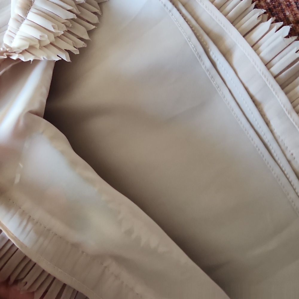 NWT ANN TAYLOR | $138 Tiered Fringed Mini Skirt - Picture 4 of 8